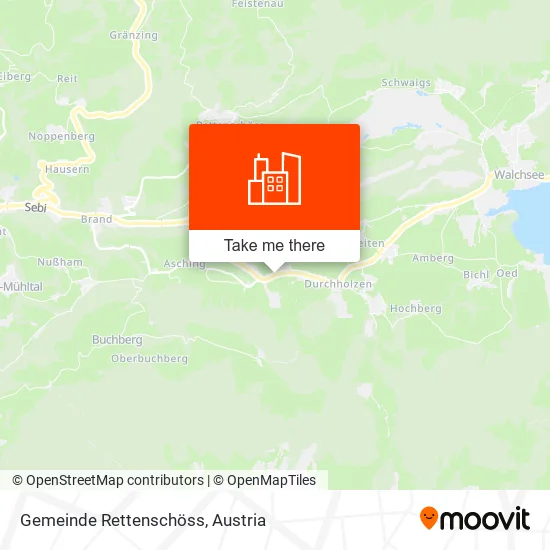 Gemeinde Rettenschöss map
