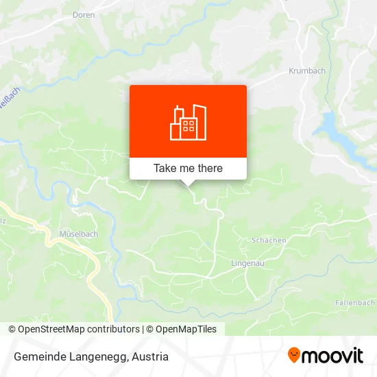 Gemeinde Langenegg map