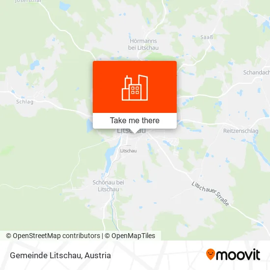 Gemeinde Litschau map