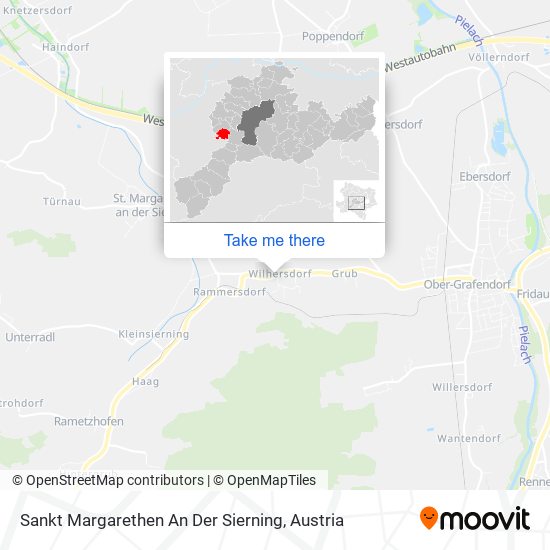 Sankt Margarethen An Der Sierning map