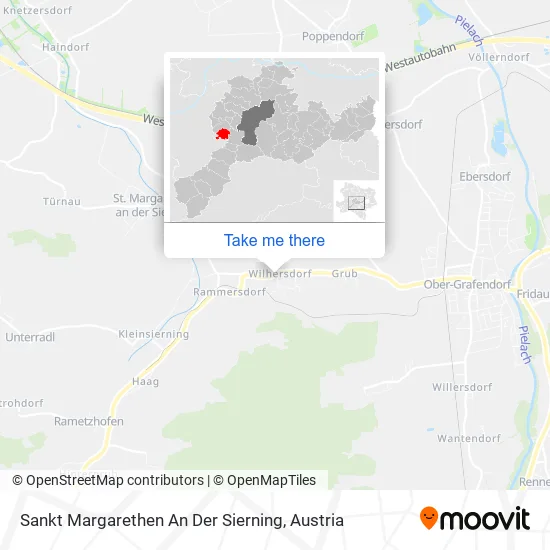 Sankt Margarethen An Der Sierning map