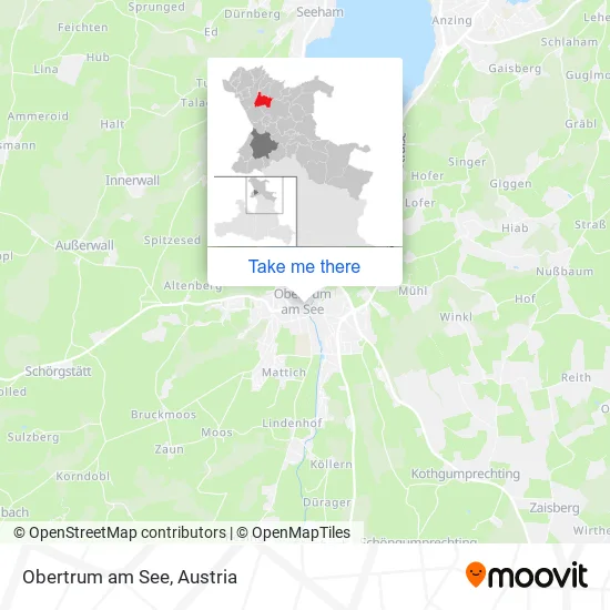 Obertrum am See map