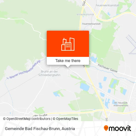 Gemeinde Bad Fischau-Brunn map