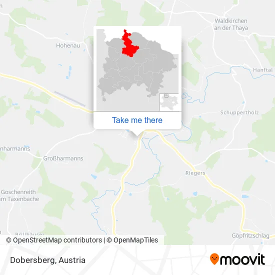 Dobersberg map
