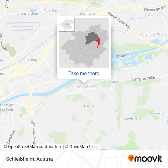 Schleißheim map