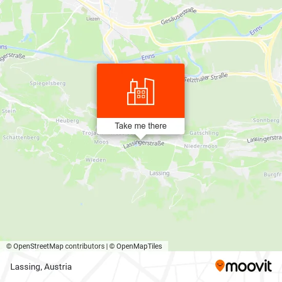 Lassing map