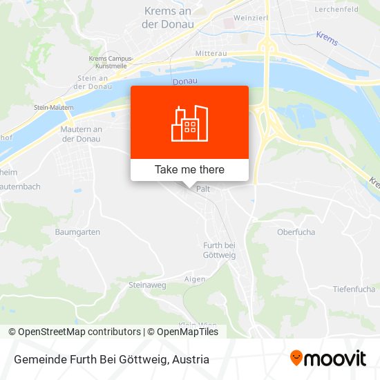 Gemeinde Furth Bei Göttweig map