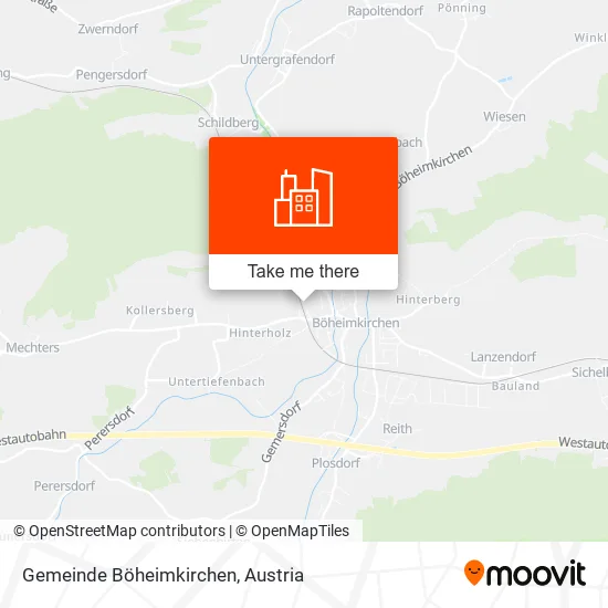 Gemeinde Böheimkirchen map