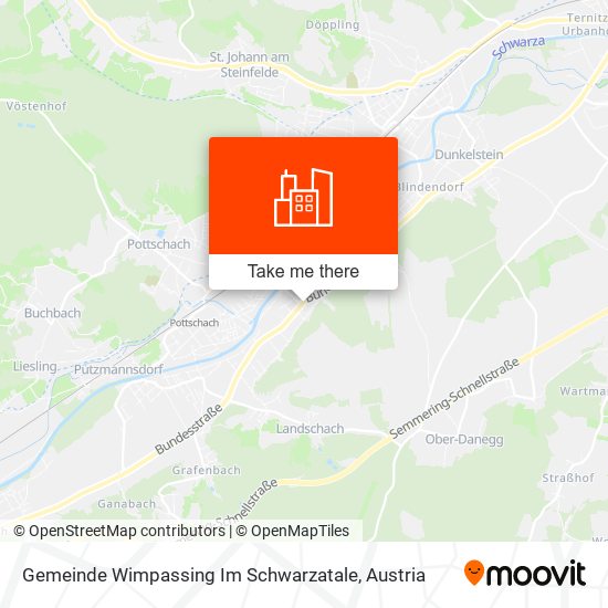Gemeinde Wimpassing Im Schwarzatale map