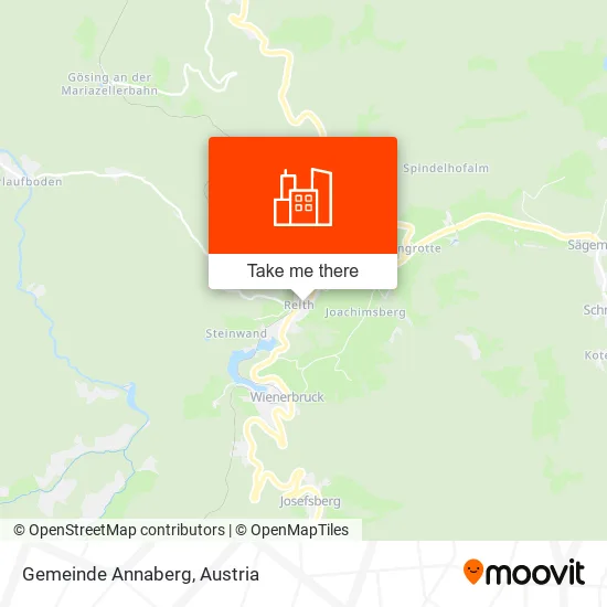 Gemeinde Annaberg map