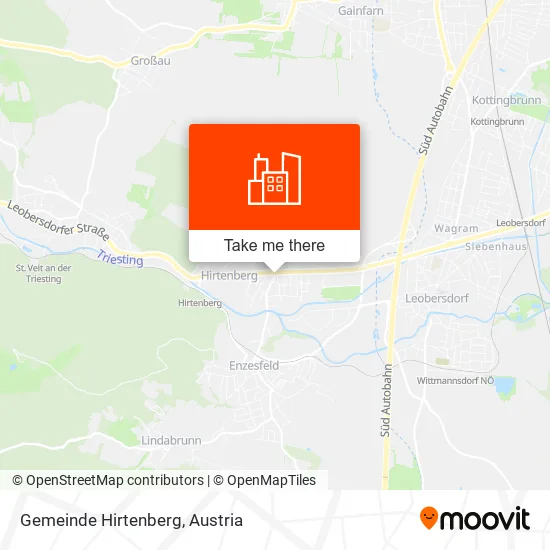 Gemeinde Hirtenberg map