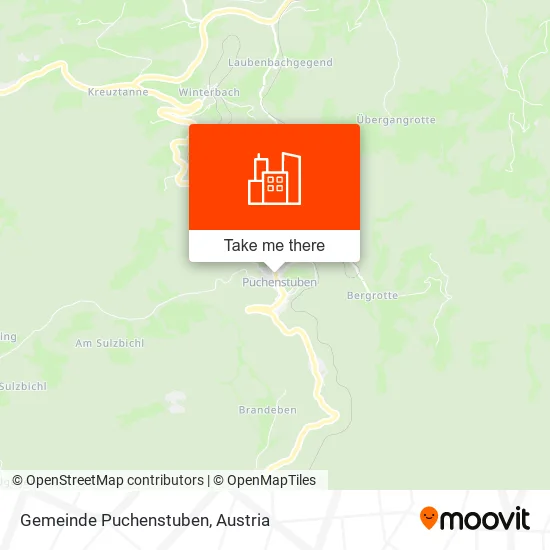 Gemeinde Puchenstuben map