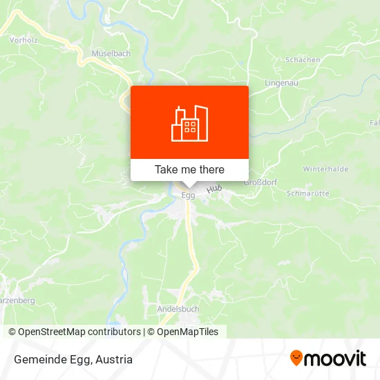 Gemeinde Egg map