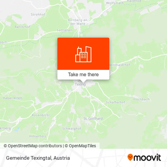 Gemeinde Texingtal map