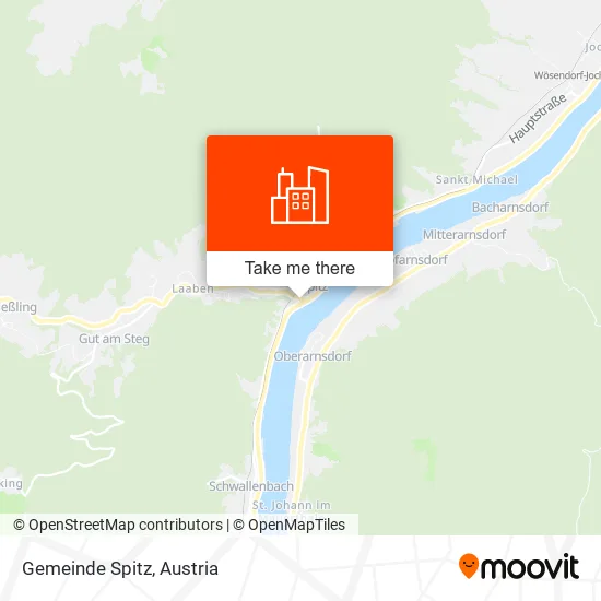 Gemeinde Spitz map