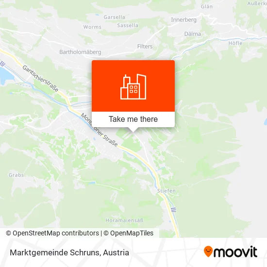 Marktgemeinde Schruns map