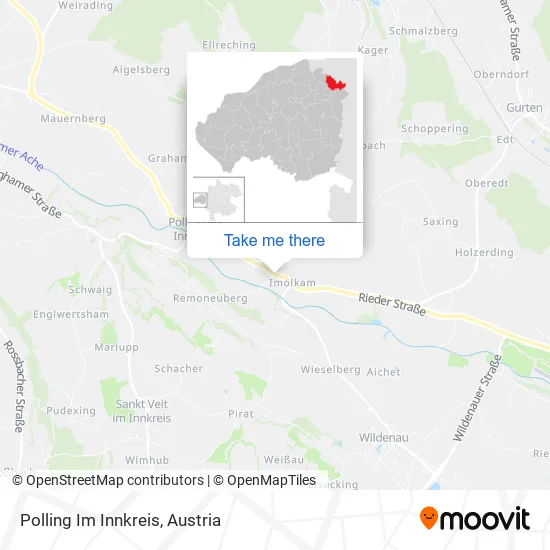 Polling Im Innkreis map