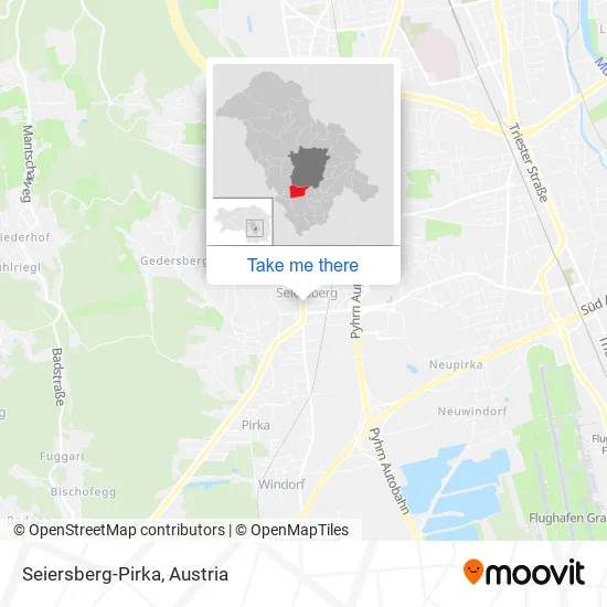 Seiersberg-Pirka map