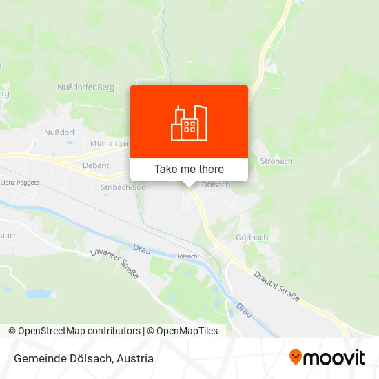 Gemeinde Dölsach map