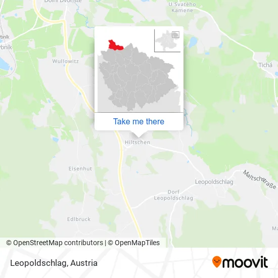 Leopoldschlag map