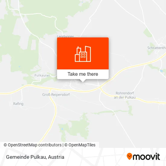 Gemeinde Pulkau map