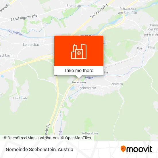 Gemeinde Seebenstein map