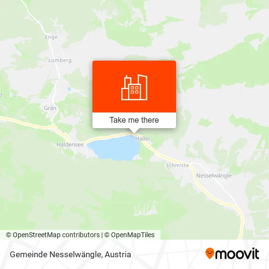 Gemeinde Nesselwängle map
