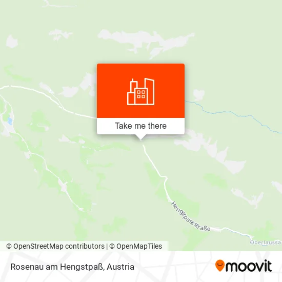 Rosenau am Hengstpaß map