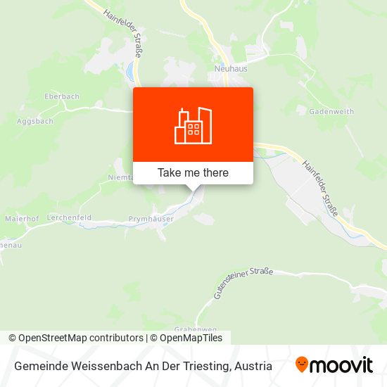 Gemeinde Weissenbach An Der Triesting map