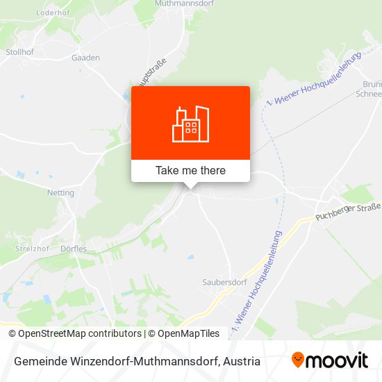 Gemeinde Winzendorf-Muthmannsdorf map