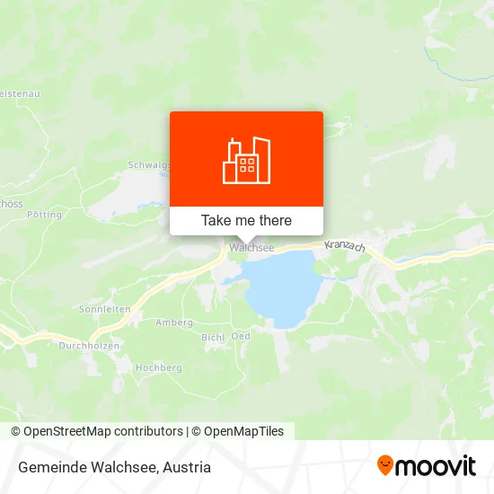 Gemeinde Walchsee map