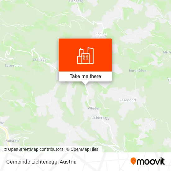 Gemeinde Lichtenegg map