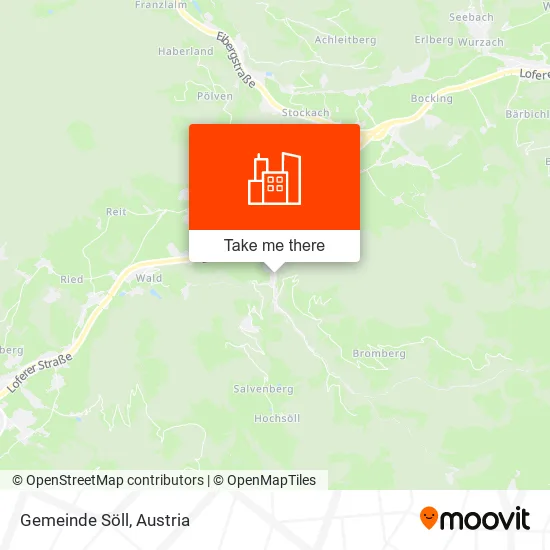 Gemeinde Söll map