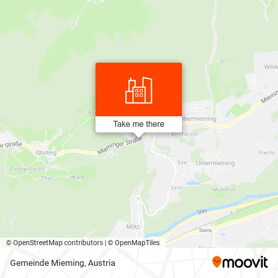 Gemeinde Mieming map