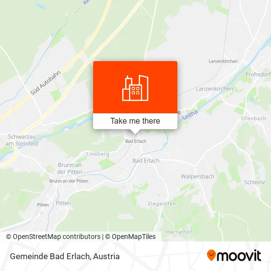 Gemeinde Bad Erlach map