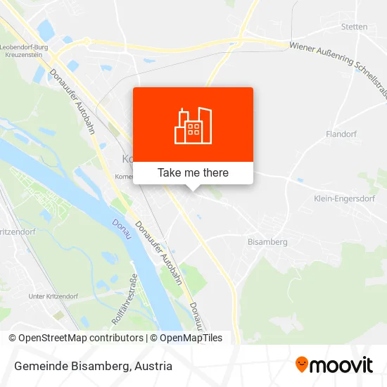 Gemeinde Bisamberg map
