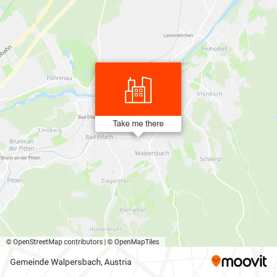 Gemeinde Walpersbach map