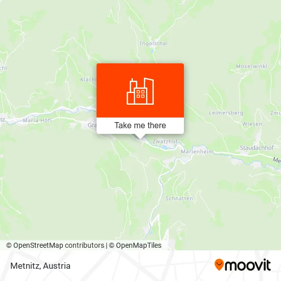 Metnitz map