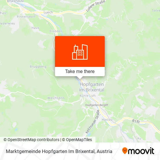 Marktgemeinde Hopfgarten Im Brixental map