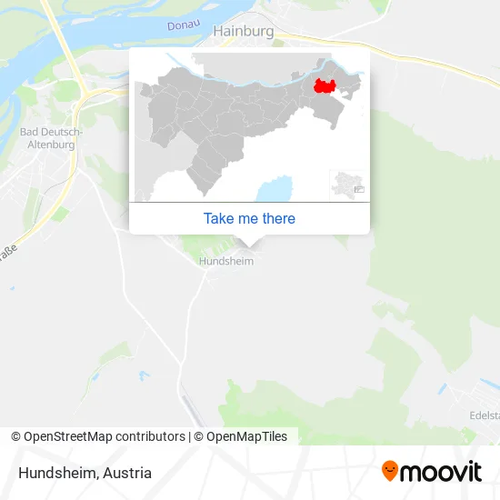 Hundsheim map