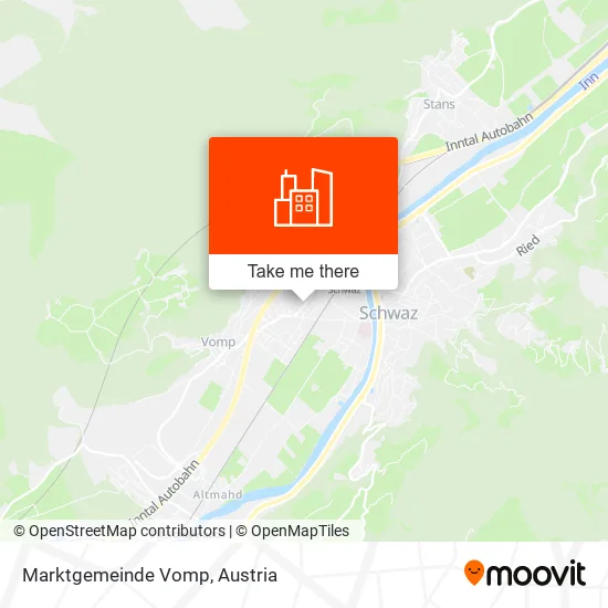 Marktgemeinde Vomp map