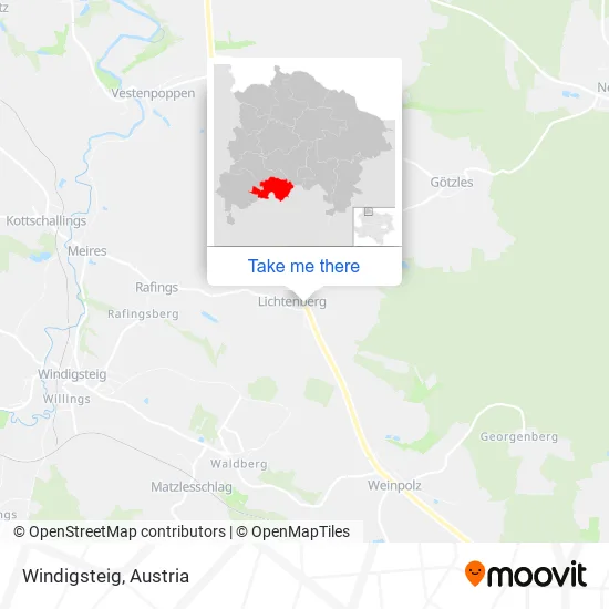 Windigsteig map