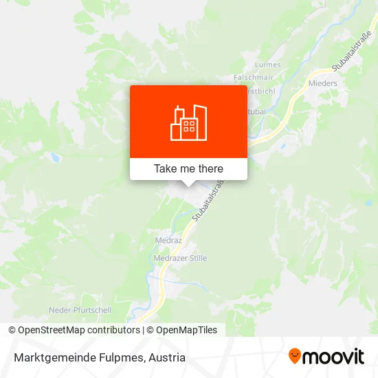 Marktgemeinde Fulpmes map