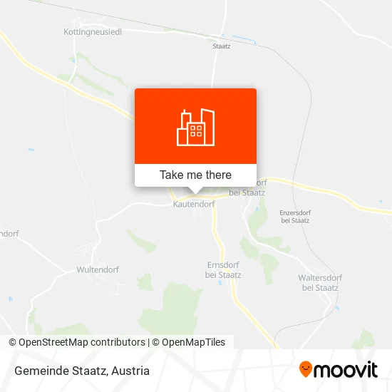Gemeinde Staatz map