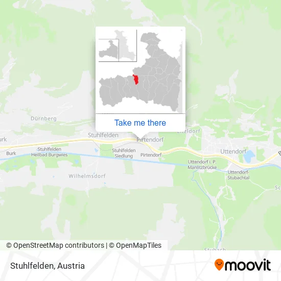 Stuhlfelden map