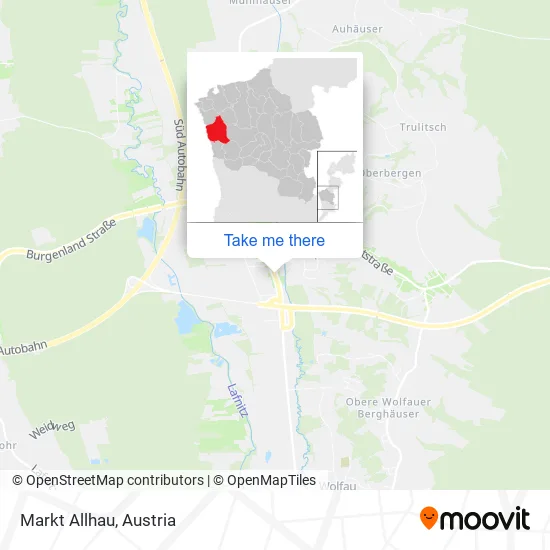 Markt Allhau map