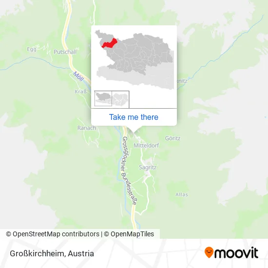Großkirchheim map