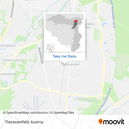 Theresienfeld map