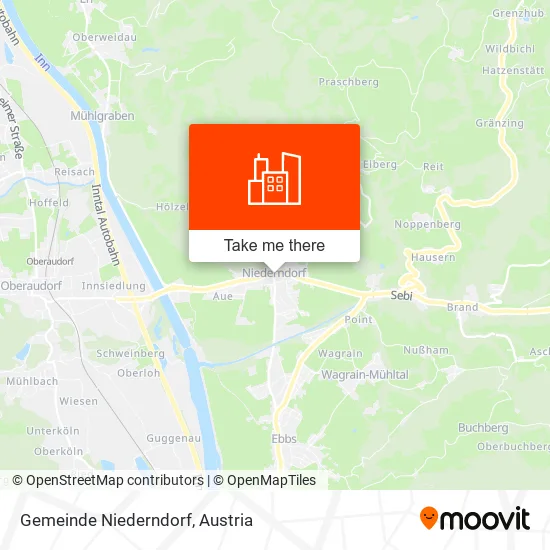 Gemeinde Niederndorf map