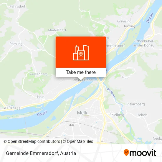 Gemeinde Emmersdorf map